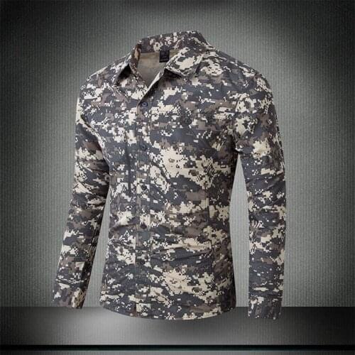 Men s Summer Quick Dry Camouflage Sleeve Detachable Shirt Outdoor Training Climbing Breathable Removable TWO Parts Tactical Tops