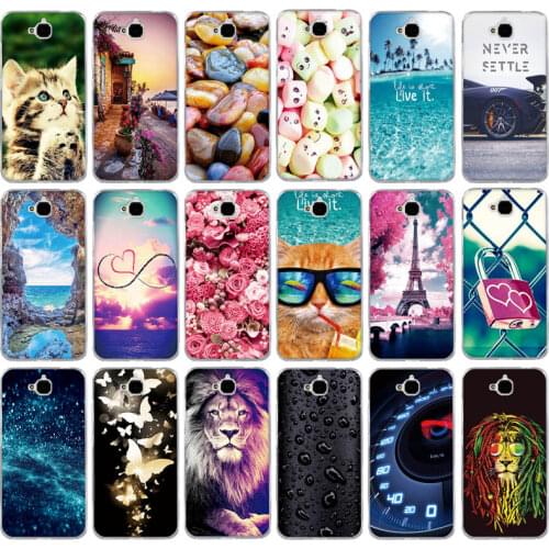 3D Soft Silicone Case For Huawei Y6 Pro / Honor Play 5X / Enjoy 5 / Holly 2 Plus Phone Case Cover For Huawei Honor 4C Pro Fundas