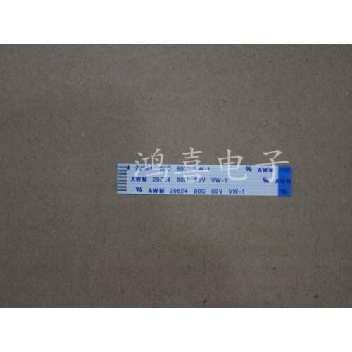 WZSM New FFC FPC flat flexible cable 1.0mm pitch 6 pin Reverse Length 50mm Width 7mm Ribbon Flex Cable Free Shipping