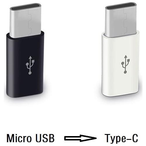 Micro USB To USB C Adapter Microusb Connector for Xiaomi Huawei Samsung Galaxy A7 Adapter USB Type C Mobile Phone Adapter