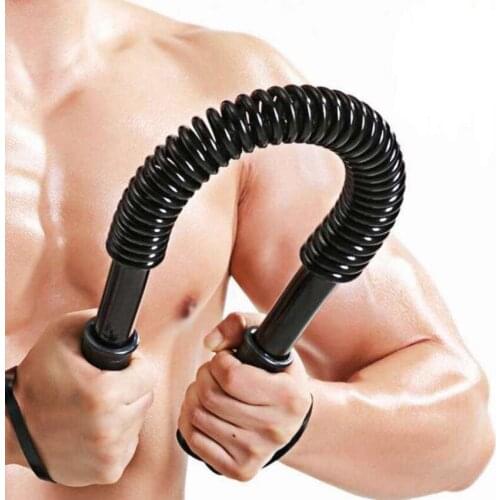 Power Twister Mens Flexible Strength Chest 20KG Fitness Equipments Shoulder Arm Rod Spring Exerciser Spring Chest Developer