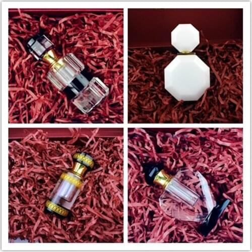 1PC Vintage Crystal Perfume Bottles with Glass Stick 3ml 6ml Empty Refillable Home Table Decoration Bottle Wedding Favors