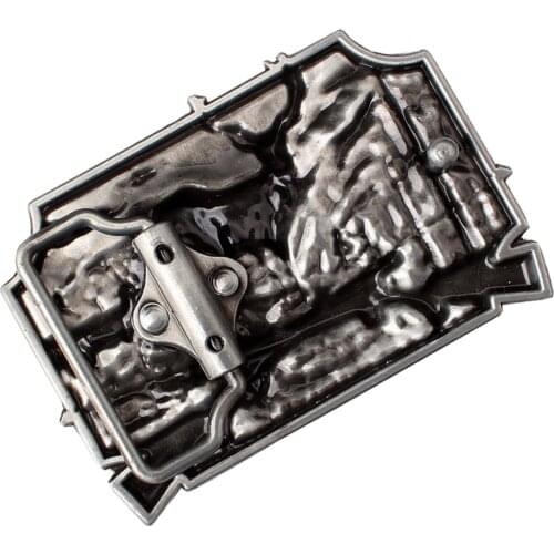 Vintage Alk Antler Belt Buckle Western Cowboy Novelty Mens Belt Accessories Cool 3D Deer Elk Antler Rodeo Animal Belt Buckle