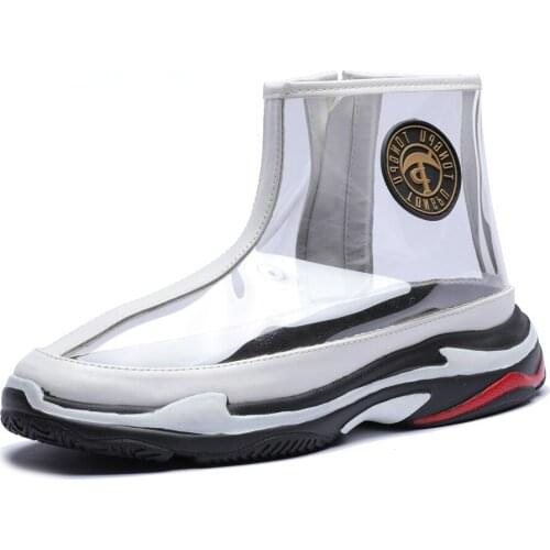391-991 TONGPU Ladys Lightweight Fashion Sneakers with Transparent