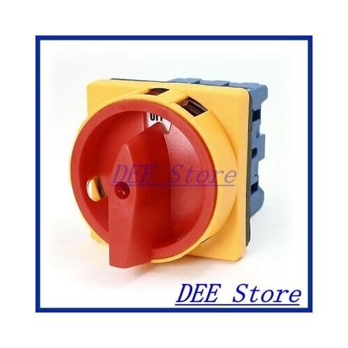 660V 32A ON/OFF 6 Terminals Rotary Contarol Cam Universal Combination Switch