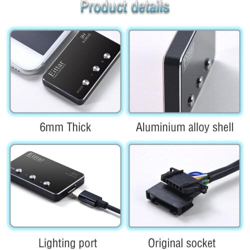 Car Electronic throttle controller Auto 9H style accelerator Speed up for COROLLA RUMION 2014.9