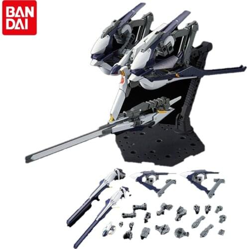 Original Bandai Gundam Anime Figure HGUC 1/144 PB Gundam Hazel HRUDUDU2 ADVANCE OF Z Anime Action Figures Toys for Children