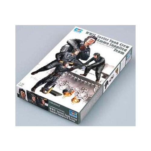 Trumpeter 1/35 00411 WWII Soviet Tank Crew Team TRU