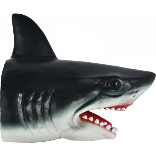 Shark Hand Puppet Animal Head Gloves Kids Toys Gift Hand Puppet For Stories Shark Model Figure Toy Gag Jokes kids Gifts