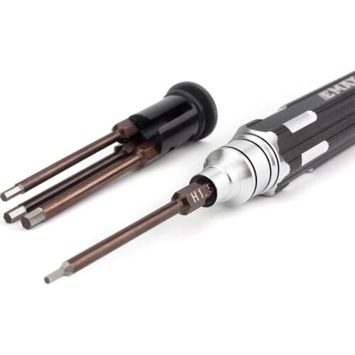 4 In 1 Emax Hexagon Socket Screwdriver Set Allen Driver H1.5 H2.0 2.5 H3.0mm Modeling Making Tools For RC Plane FPV Drone