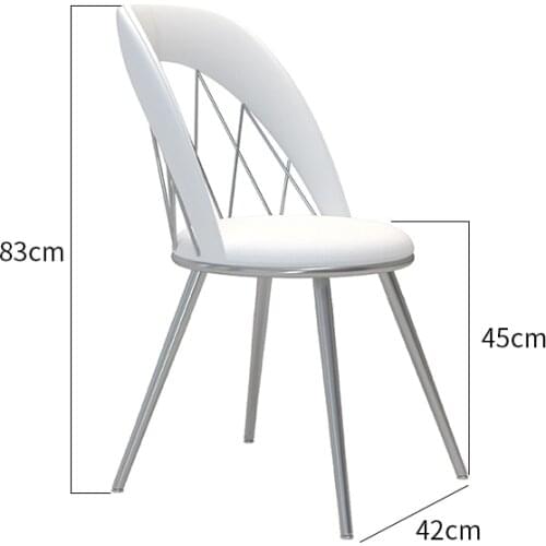 Customizable Nordic Hotel Coffee Chairs Commercial Furniture Pink Soft Dining Chairs For Kitchen Cadeiras De Jantar Chaise