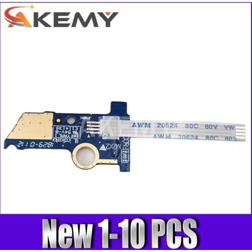 New Power Button Board Cable For DELL G3 3579 3779 Switch Board DJ2X3 LS-F611P CN-0HYYT6 LS-F611P HYYT6