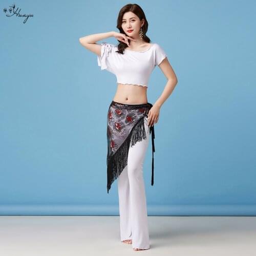 2021NEW belly dance clothing modal loose trousers bat sleeve top belly dance Costumes