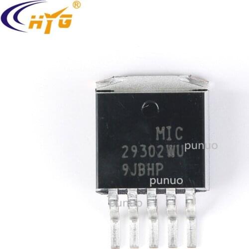 Original Authentic MIC29302WU Encapsulation TO-263-5 High-Current Low Dropout Regulators 425 mV 1.5-7.5V