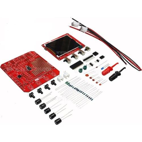 DSO138mini portable digital oscilloscope DIY kit electrician education competition training parts