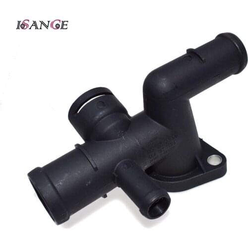 ISANCE Water Coolant Hose Flange Coupler 06A121132Q 06A121133AH For Audi TT Quattro VW Golf Jetta 1.8L 2000-2006