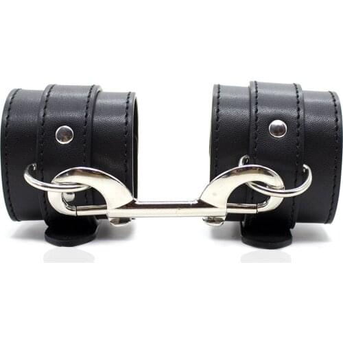Spanking Sex Toys Leather Handcuffs Binding Leather Flirting Sexy Toys Leather Stage Props