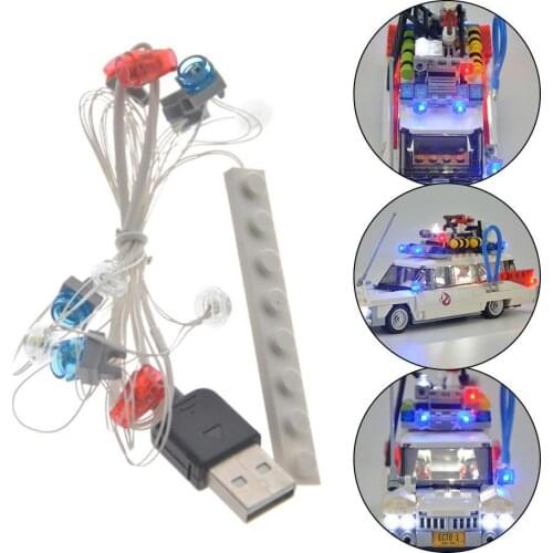 LED Light Up Kit Kit For lego Lego 21108 Ghostbusters include Ecto-1 21108 Set For LEGO car bricks the not Y8U2