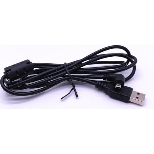 USB Male Plug To Wire 8 Pin Left Angled 90 Degree Plug Camera Data Cable for Panasonic LZ7/LZ8/TZ1/TZ11/TZ15 TZ50-K/TZ50-S