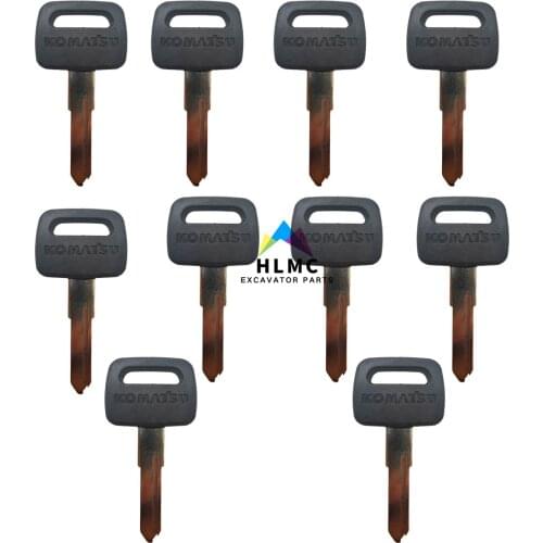 2PCS PC-8 For KOMATSU Excavator loader bulldozer grader key