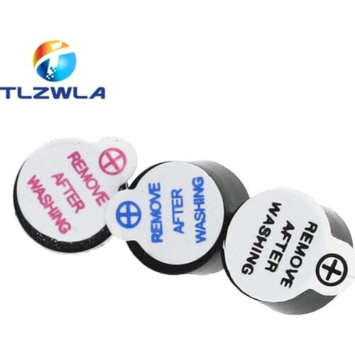 100PCS 3V 5V 12V Active Alarm Buzzer Beeper 9*5.5mm TMB09A05 Active Piezo Buzzer Fit For Arduino Diy Electronic Buzzers 0905
