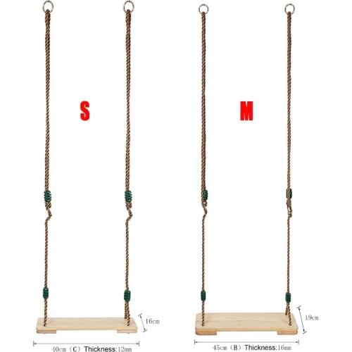 150KG Adults Children Swing Chair Wooden Toy Swing Rocking Chair Indoor Outdoor Garden Furniture Wood Kids Game Tool