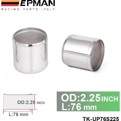 2.25" OD X 3" Aluminum RACING INTAKE/TURBO INTERCOOLER PIPING JOINER PIPE For Seat 2001-2006 EP-UP76S225