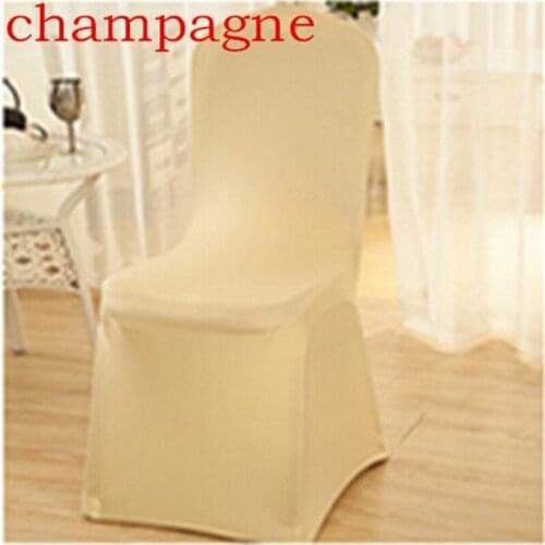 Free Shipping 130 Premium champagne Spandex lycra spandex cover for chair
