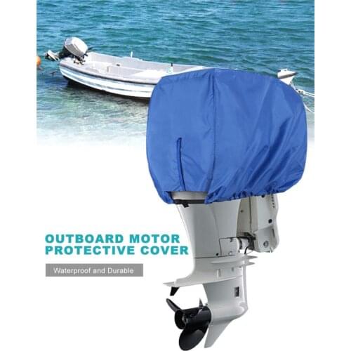 Outboard Motor Cover Oxford Cloth Marine Engine Protector Waterproof Outboard Engine Hood Dust Cover For Boat Marine Accessorie