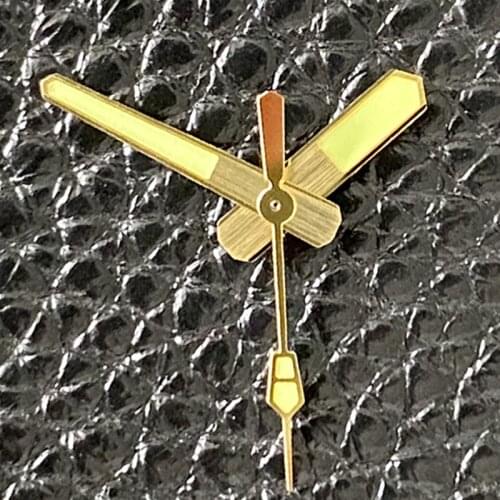 Watch Parts Bronze Luminous Watch Hand Fit SKX/SBBN Japan NH35/36 Automatic Movement