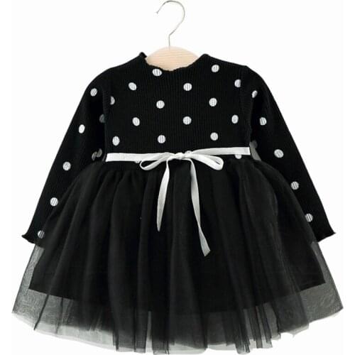 Girls Dress Winter Fall Long Sleeve Clothes for Children Kids Costumes Newborn Baby Rompers Vestidos Bebe 6 12 18 Month