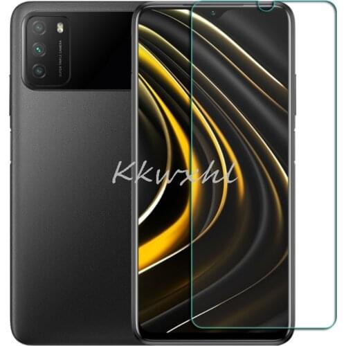 For Xiaomi Poco M3 6.53" Screen Protective Tempered Glass ON M2010J19CG Protector Cover Film