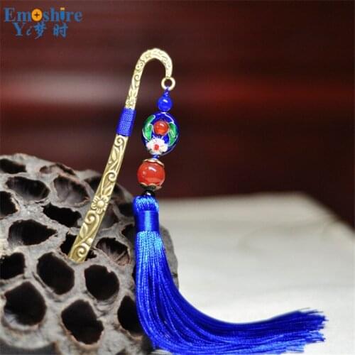 Chinese Style Classical Bookmark Feature Gift Original Design Retro Gift Graduation Commemorative Gift Metal Bookmark M145