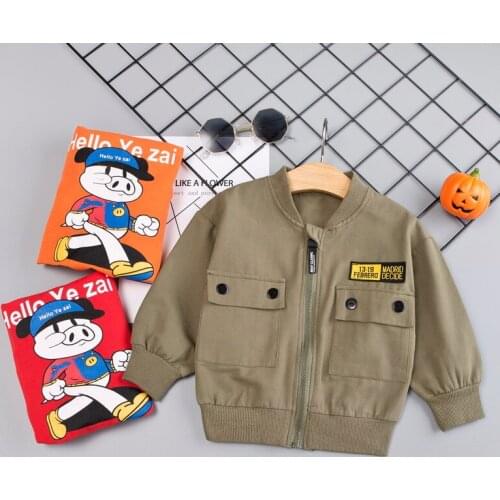 Jacket For Girls Boys Autumn Jeans Coat Children Clothes Warm Fashion Baby Denim Jackets
