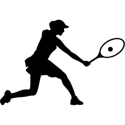 Tennis player stickers, off road.suv, van windshield bumper, motorcycle decals, Vinyl Deck, cover scratches, raincoat, PVC