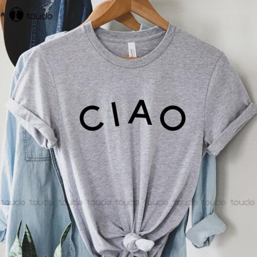 New Europe Travel T-Shirt Ciao T-Shirt Hello Italy T-Shirt Gift For Italian MenS T-Shirts Cotton Tee S-5Xl Unisex