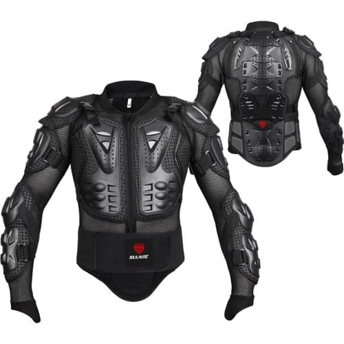 New Motocross Armor Moto Vest Chest Gear Protective Motorcycle Full Body Armor Jacket Motorbike Shoulder Hand Joint Protection