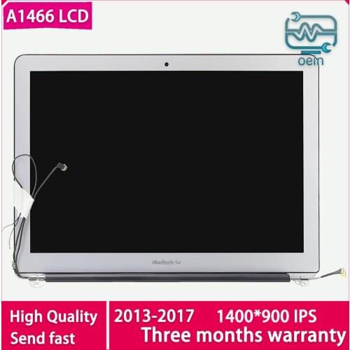 New LCD Screen Display For MacBook Air 13" A1466 LCD Assembly 2013 2014 2015 2017 MD760 Glass Panel Screen Replacement