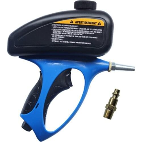 Pneumatic Sand Blasting Gun Sandblaster Handheld Portable Sand Blasting Gun Anti Rust Sandblaster Manual Sand Blasting Tools