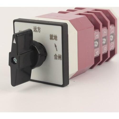 LEYU LW12D small size rotary switch