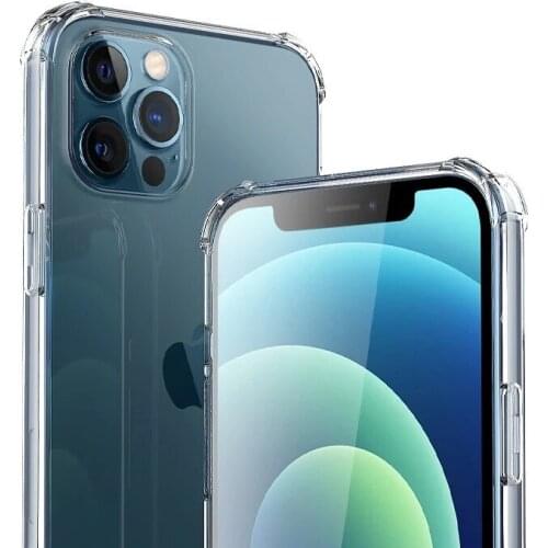 Silicone Ultra Thin Clear Case For iPhone 11 12 Pro Max XS Max XR X Soft TPU For iPhone 6 7 8 Plus SE 2020 Back Cover Phone Case