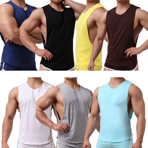 SSANSISITER Men's Sleeveless Tank Tops