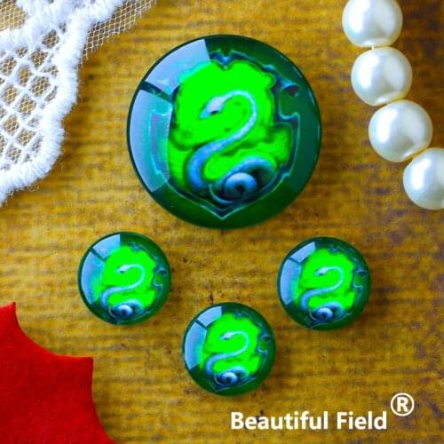 12mm 25mm 14mm 16mm 18mm 20mm Photo Glass Cabochons Round Cameo Set Handmade Settings Stone Magic CDPO263