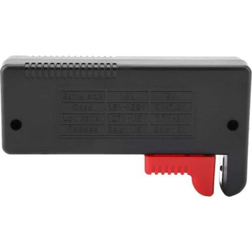 BT-168D-Universal Digital Battery Tester For AA AAA C D 9V 1.5V Batteries Easy To Read Numbers Indicate Energy Levels Durable