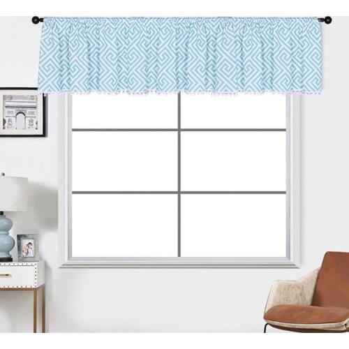 Short Window Curtain Gauze Kitchen Valance Drapes Blinds Home Living Room Decor for bedroom, kitchen, living room