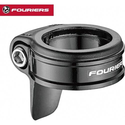 1pc FOURIERS dust prevention bike Seatposts Clamps mountain MTB seat post clamp aluminum bicycle seatpost clamp 31.8/34.9mm