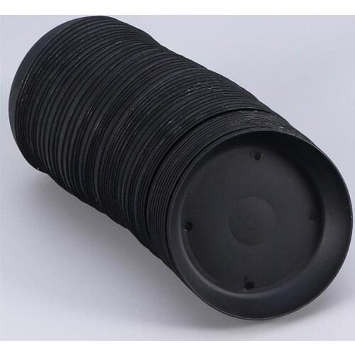 15pcs Flower Pot Plate Plastic Plants Pots Tray Flowerpot Tray Plant Pots Tray for Garden Outdoor