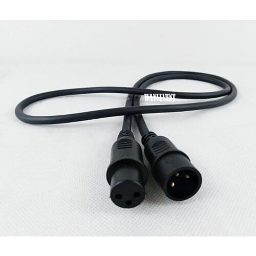 20 piece 1.2 Meters length 3-pin signal connection DMX cable for moving head & Par stage light, stage light accessories