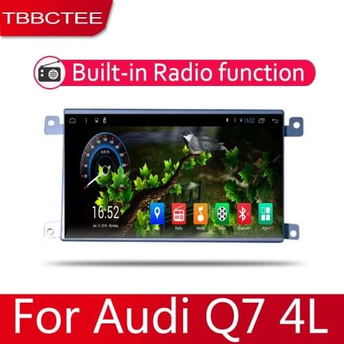 2din Car multimedia Android Autoradio Car Radio GPS player For Audi Q7 4L 2006~2015 Bluetooth WiFi Mirror link Navi