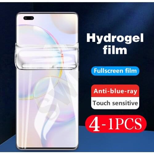 4-1Pcs Not Glass for Honor 20s 20i 30i 30 Youth 30s 50 SE V40 lite view 20 pro plus soft full cover phone screen protector